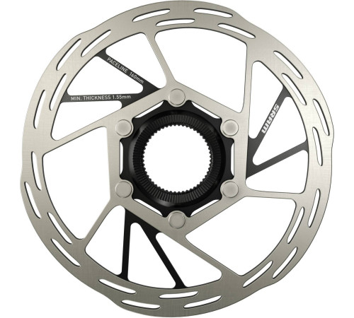 Disc brake rotor SRAM Paceline Rounded 160mm C-Lock without lock ring