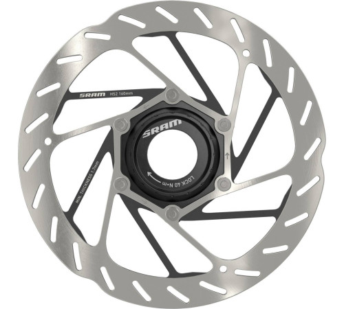 Disc brake rotor SRAM HS2 Rounded 160mm C-Lock