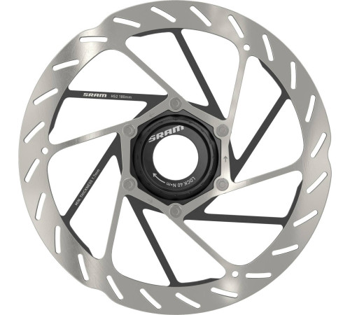 Disc brake rotor SRAM HS2 Rounded 180mm C-Lock