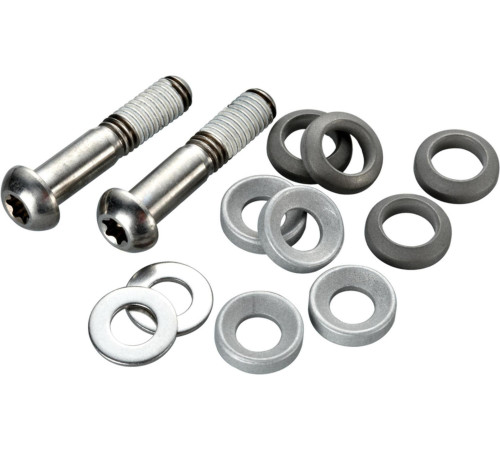 Disc brake caliper fixing bolts SRAM stainless T25 flat mount 5mm (pair)