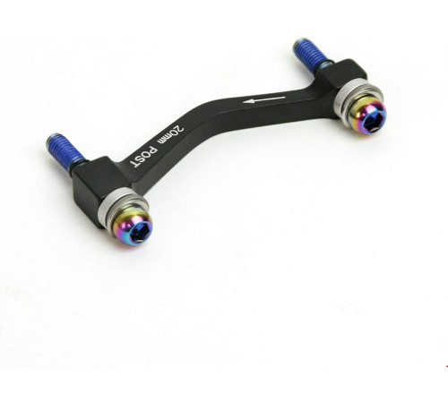 Mount adapter disc brake SRAM PM front 180mm/rear 160mm rainbow 20mm CPS+standard
