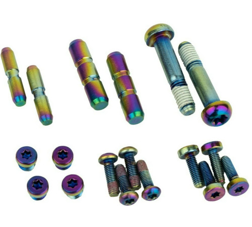 Disc brake lever fixing bolts SRAM Upgrade Kit for G2 ULT/RSC rainbow CPS