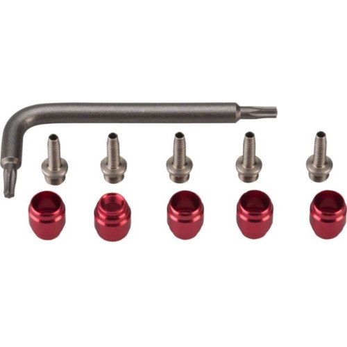 Hydraulic disc brake hose fitting parts SRAM Stealthamajig (5 pcs.)