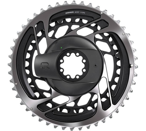 Priekšējo ķēdes riteņu komplekts ar jaudas mērītāju SRAM Red AXS D1 direct mount 46-33T