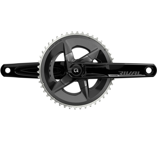 Priekšējie zobratu bloks ar jaudas mērītāju SRAM Rival D1 DUB Quarq Yaw 46-33T-172.5MM