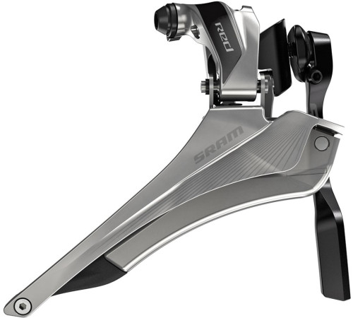 Priekšējais pārslēdzējs SRAM Red Yaw Braze-on 2x11-speed with chain spotter