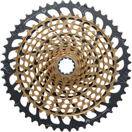 Aizmugurējie zobratu bloks SRAM XG-1299 Eagle 12-speed 10-52T gold