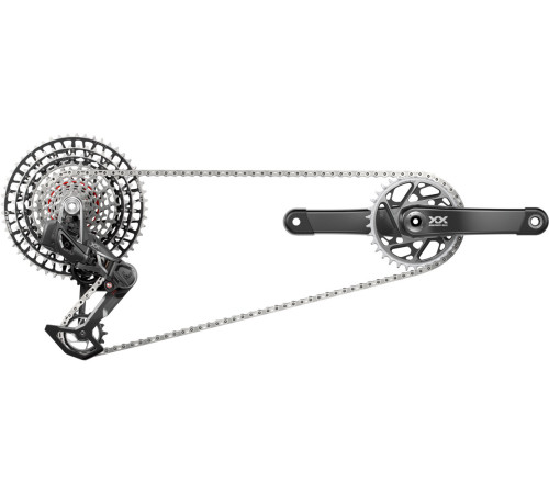 Groupset SRAM XX SL Eagle T-Type AXS DUB 1x12-speed 34Tx10-52T-170MM