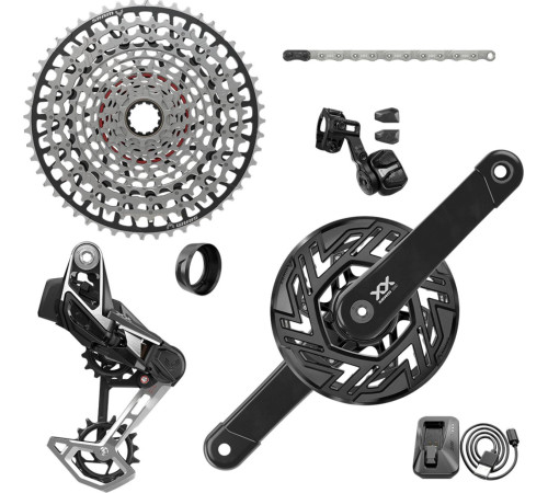 Groupset SRAM XX Eagle T-Type AXS E-MTB Brose 1x12-speed 165mm 36Tx10-52T