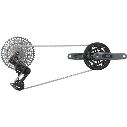 Groupset SRAM GX Eagle T-Type AXS E-MTB Brose 1x12-speed 165mm 36Tx10-52T