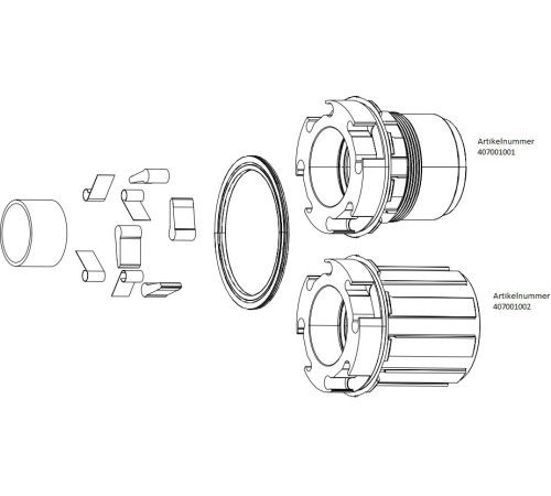 Rumba bungas SRAM for 900 XDR 11/12-speed