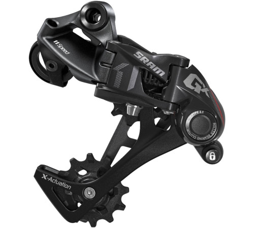 Rear derailleur SRAM GX long cage 1x11-speed black-red