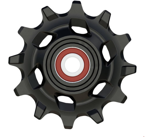 Tension and guide pulley set SRAM Red eTap AXS ceramic with titanium bolts 12-speed