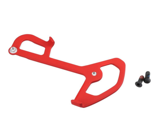 Rear derailleur inner cage SRAM X01 Eagle 52T with screws red