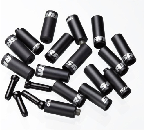 Shifting system caps set SRAM alu black