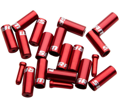 Shifting system caps set SRAM alu red