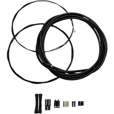 Bremžu un pārslēdzēja trošu komplekts ar apvalku SRAM Road and MTB slick stainless black