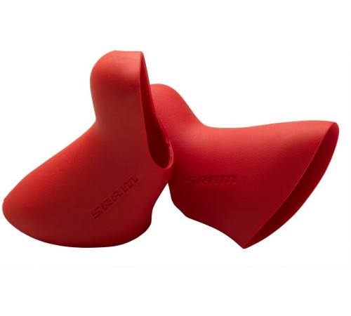 Lever hoods SRAM DoubleTap red (pair)
