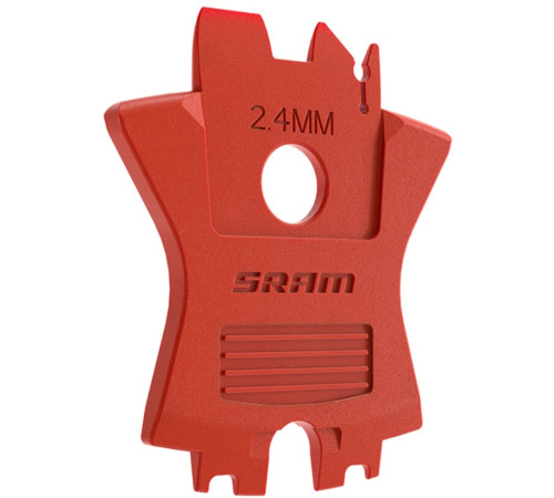 Disc brake pad spacer SRAM 2.4mm for eTap/S900 (pair)