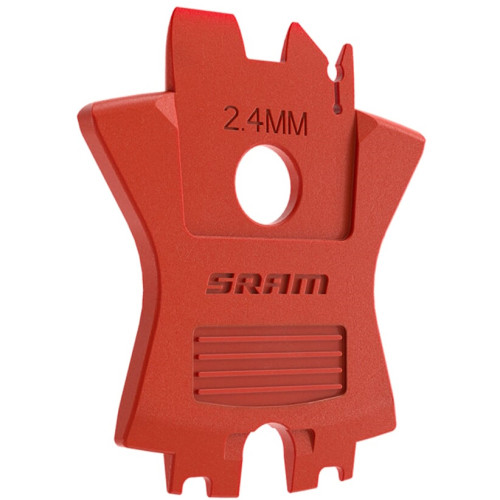 Disc brake pad spacer SRAM 2.4mm for eTap/S900 (pair)