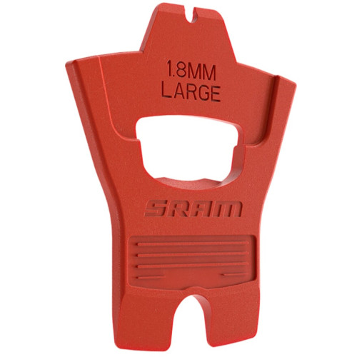 Disc brake pad spacer SRAM 1.8mm for Code R/RS/RSC/Ultimate (pair)