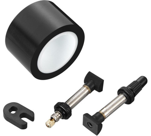 Rim tape SRAM tubeless conversion kit 32mm with valves and core tool (pair)