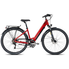 Elektriskais velosipēds ProEco:ON Wave LTD 1.0 504Wh red-silver-17" / M