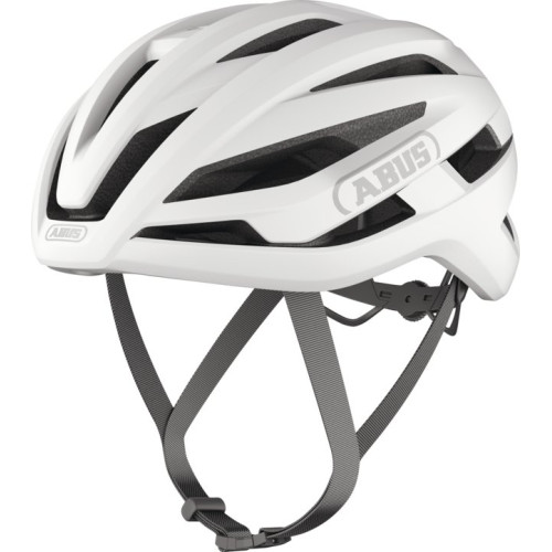 Velo ķivere Abus Stormchaser Ace polar white-M (54-58)