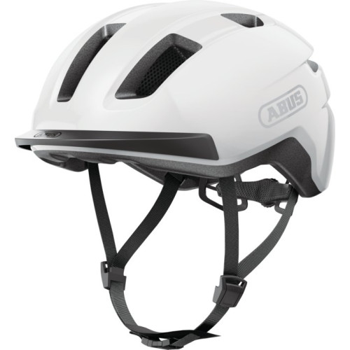 Velo ķivere Abus Purl-Y shiny white-M (52-58)