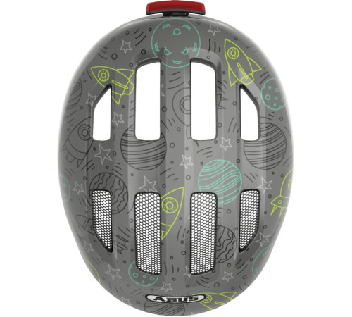 Velo ķivere Abus Smiley 3.0 LED grey space-M (50-55)