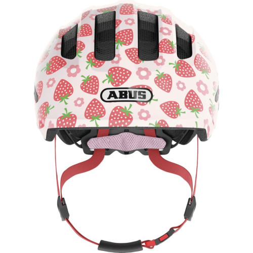 Velo ķivere Abus Smiley 3.0 LED rose strawberry-S (45-50)