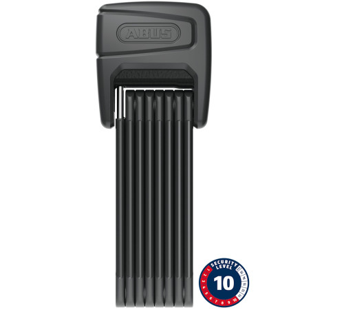 Lock Abus Folding Bordo Alarm 6000A/120+SH SmartX black