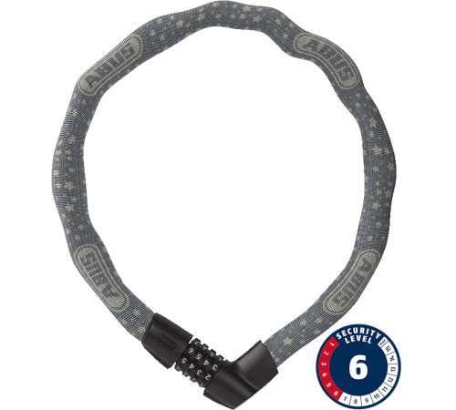 Lock Abus Tresor 1385/75 grey star