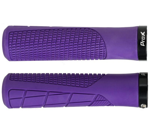 Stūres rokturi ProX GP-34 130mm Lock-on purple