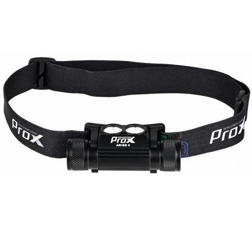Front lamp ProX Aries II 2xCREE XM-L2 1100Lm USB