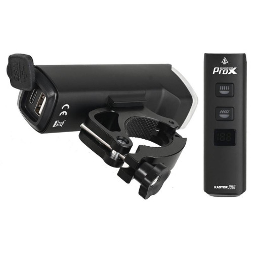 Front lamp ProX Kastor III Powerbank 3xCREE XP-G3 1500Lm USB