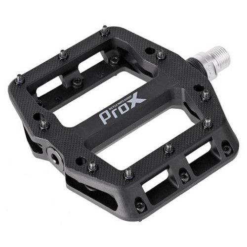 Pedals ProX Base Pro 26 plastic Pins axle Cr-Mo black