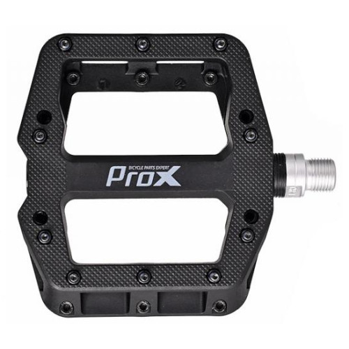 Pedals ProX Base Pro 26 plastic Pins axle Cr-Mo black