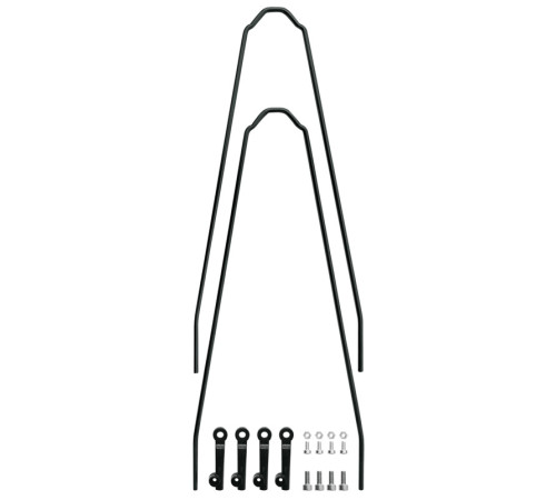 Mudguard stay set SKS for Velo 55 Junior U-Stays silver