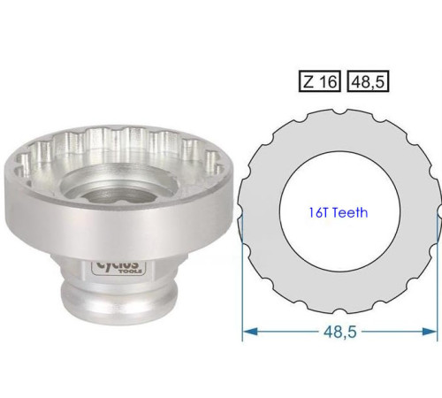 Tool Cyclus Tools Snap.In for bottom bracket T47 Campagnolo Pro-Tech 47 x 86 (7202726)