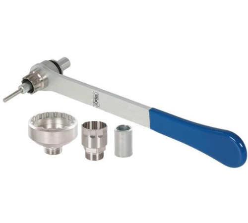 Tool set Cyclus Tools Jetmount“r for cassette and disc Shimano HG with guide pin (7203900)