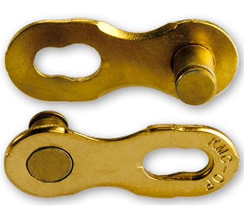 Chain connector KMC MissingLink 12NR Ti-N Gold (2 pcs.)
