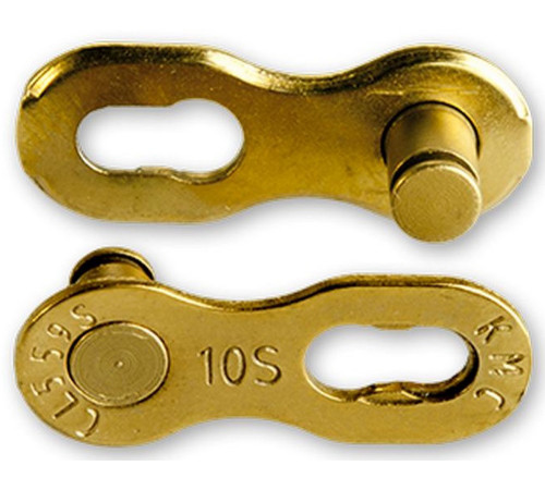 Chain connector KMC MissingLink 10R Ti-N Gold (2 pcs.)
