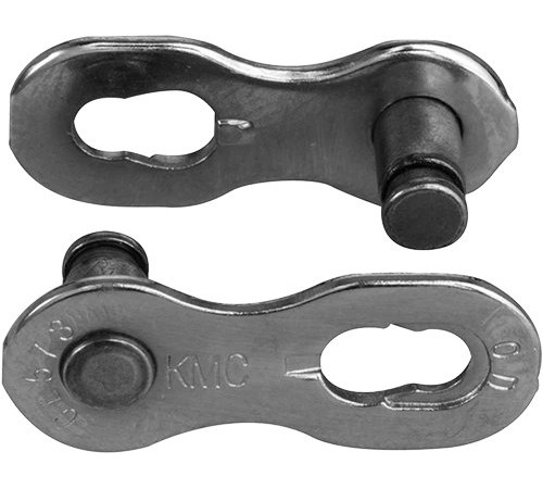 Chain connector KMC MissingLink e1/e8 NR EPT Silver (2 pcs.)