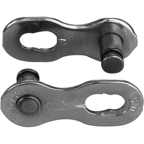 Chain connector KMC MissingLink e1/e8 NR EPT Silver (2 pcs.)