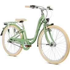 Velosipēds PUKY Skyride 24-3 Classic Alu retro green