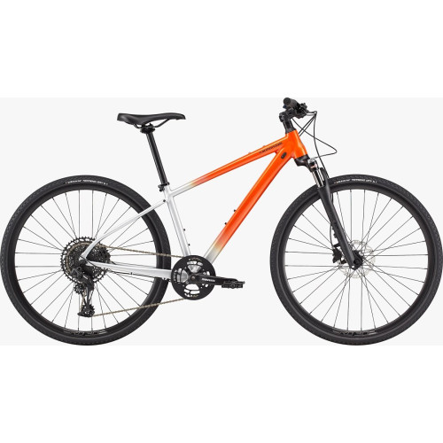 Velosipēds Cannondale Quick CX 1 Womens saber orange-fine silver-40 cm / S