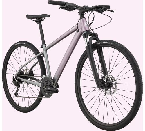 Bicycle Cannondale Quick CX 2 Womens lavender-45 cm / M