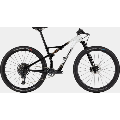 Bicycle Cannondale Scalpel 29" Hi-Mod 1 cashmere white-jet black splatter-43 cm / S
