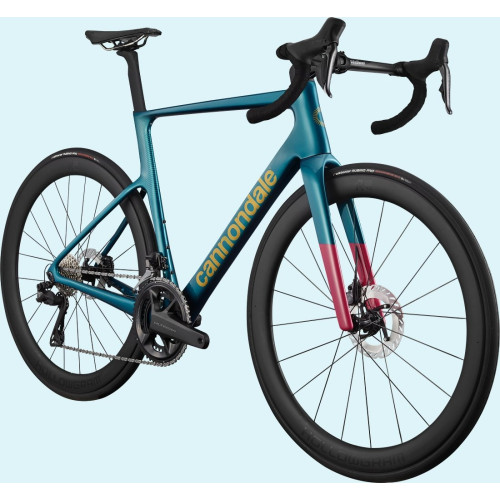 Bicycle Cannondale SuperSix Evo Carbon 2 deep teal-48 cm